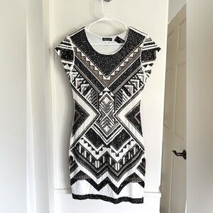 Venus embellished bodycon dress Size S NWT